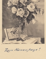 Namenstag-Gruß mit Blumen ngl E7435