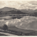 Der große Alpsee mit Bühl bei Immenstadt, Allgäu Panorama gl1937? E7558