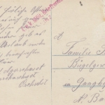 Ostern-Wünsche mit kleinem Matrosen glum 1915? E7894