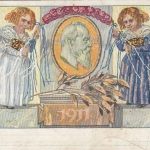 Jubiläumskarte 90.Geburtstag Prinzregent Luitpold von Bayern, gl1911? E8087