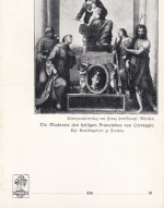 Das Kränzchen, Die Madonna des heiligen Franziskus von Corregio ngl E8196
