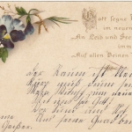 Neujahr-Wünsche: Gott segne Dich im neuen Jahr ... gl1901 E8202