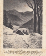 Neujahr-Wünsche aus Winterlandschaft gl1933 E8204