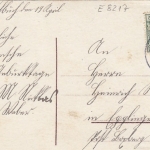 Geburtstag-Wünsche mit Blumengebinde glum 1910? E8217