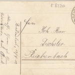 Geburtstag-Wünsche mit Blumenstrauß gl1912 E8220