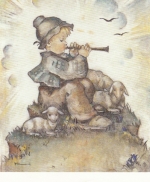 Hummel, Der Flötenspieler, Nr. 814 ngl E8850