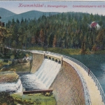 Krummhübl, Riesengebirge, Lomnitztalsperre und Schneekoppe ngl E8936