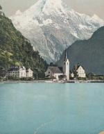 Vierwaldstättersee mit Flüelen und Bristenstock gl1907 E8983