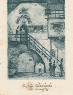 Namenstag-Gruß aus romantischer Zeit gl1932 E9248