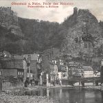 Idar-Oberstein a. d. Nahe Schloß und Felsenkirche feldpgl1915 197.418