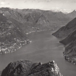 Lugano, La cima del S. Salvatore ed il monte Bré ngl E9437