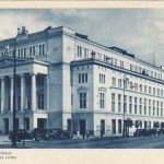 Latvia Riga, Opernhaus ngl E9594