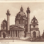 Wien, Karlskirche ngl E9636