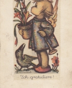 Hummel, Ich gratuliere!, Nr. 4514 gl1940 E9903