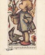 Hummel, Ich gratuliere!, Nr. 4514 gl1939 E9904