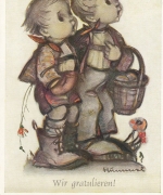 Hummel, Wir gratulieren! Nr. 207 gl1962? E9932