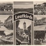 Leutkirch, Mehrbildkarte gl1953? F0084