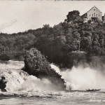 Rheinfall mit Schloß Laufen ngl F0152