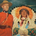 Indien Chief and Royal Canadian Mounted Police ngl F0478