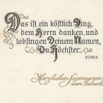 Religion: Das ist ein köstlich Ding, ... gl1934 F0507