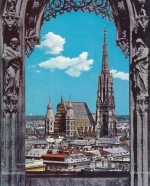 Wien, Durchblick zum Stephansdom ngl F0883