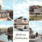 Saarbrücken Mehrbildkarte ngl 197.555