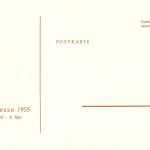 Saarbrücken Saarmesse 1955 ngl 197.560
