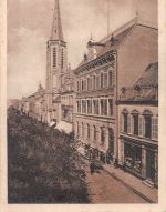 Saarlouis Postamt und Kathol. Kirche ngl 197.574