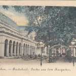 Aachen-Burtscheid, Partie aus dem Kurgarten gl1901 F1846