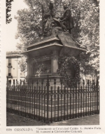 Granada, Monumento a Christobal Colón (Columbus) ngl F1962