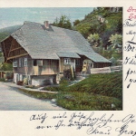 Altes Schwarzwaldhaus gl1906 F2229