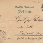 Kaiser Wilhelm I. 100. Jahrestag Geburtstag, Präge-Litho gl1897 F2231