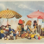 Käthe Kruse-Puppen, auf dem Wochenmarkt ngl F2294