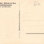 St. Wendel Brunnen Blick zum Dom ngl 197.628