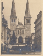 Luzern, Hofkirche gl1913 F2678