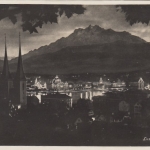 Luzern, bei Nacht ngl F2683