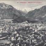 Interlaken mit Mönch und Jungfrau ngl F2694