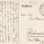 MATTHIAS CLAUDIUS Als er sein Weib und's Kind ... gl1927 F2699