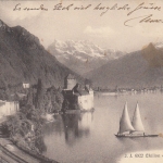 Chillon et le Dent du Midi gl1913 F2749