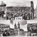 St.Gallen, Mehrbildkarte ngl F2778
