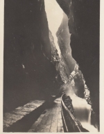 Taminaschlucht bei Ragaz-Pfäfers, ngl F2841