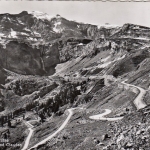 Klausenstrasse, Strassenkehren und Claridenstock ngl F2848