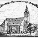 Schneeberg im Erzgebirge St. Wolfgangskirche Künstlerkarte ngl 197.771