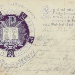 Religion: Er wird dich mit seinen Fittichen decken ... Prägekarte gl1904 F2964