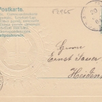 Religion: So wir aber im Licht wandeln ... Prägekarte gl1904 F2965