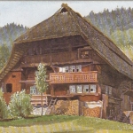 Sonniges Heim, Bauernhaus im Gutachtal, Schwarzwald ngl F2966