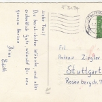 Geburtstag-Wünsche mit Blumengirlande gl1961 F3174