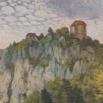 Donautal, Schloss Bronnen nahe Fridingen ngl F3361