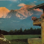 Alpenglühen am Hohen Göll und Brett gl1974 F3481