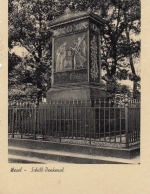 Wesel, Schiller-Denkmal gl1940 F3546